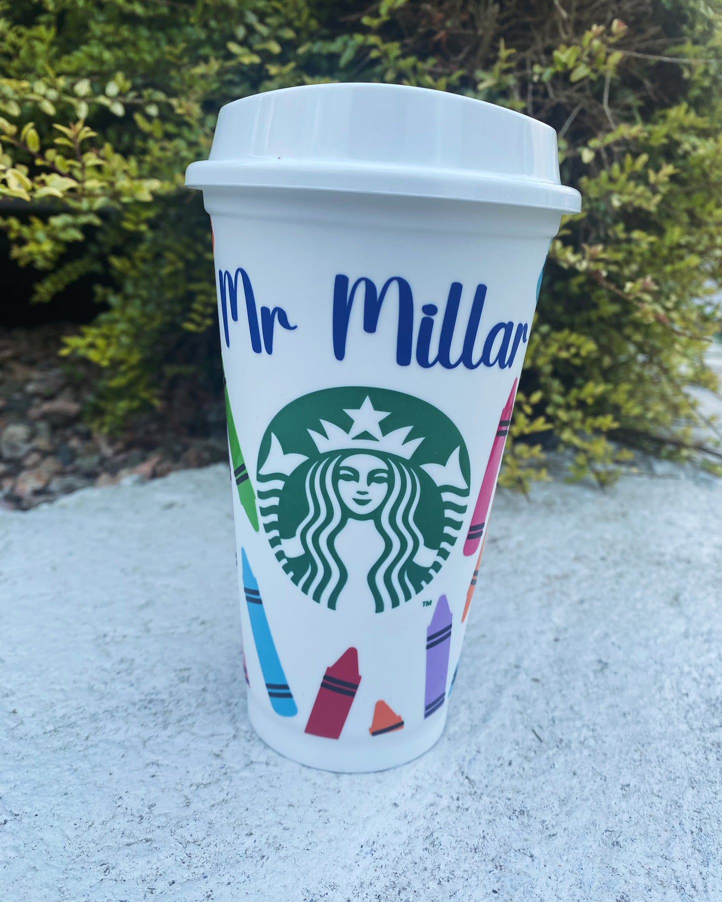 Official Starbucks Teacher Crayon