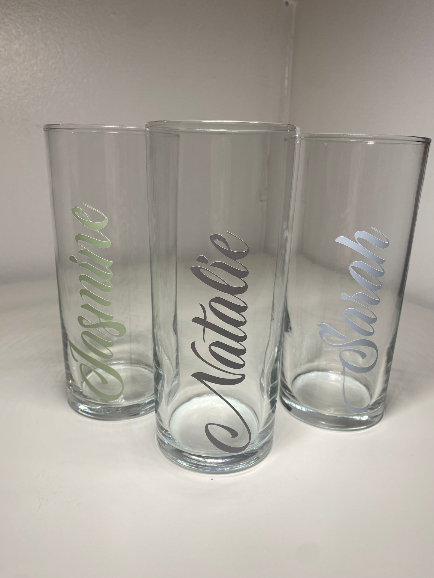 Personalised Tall glass