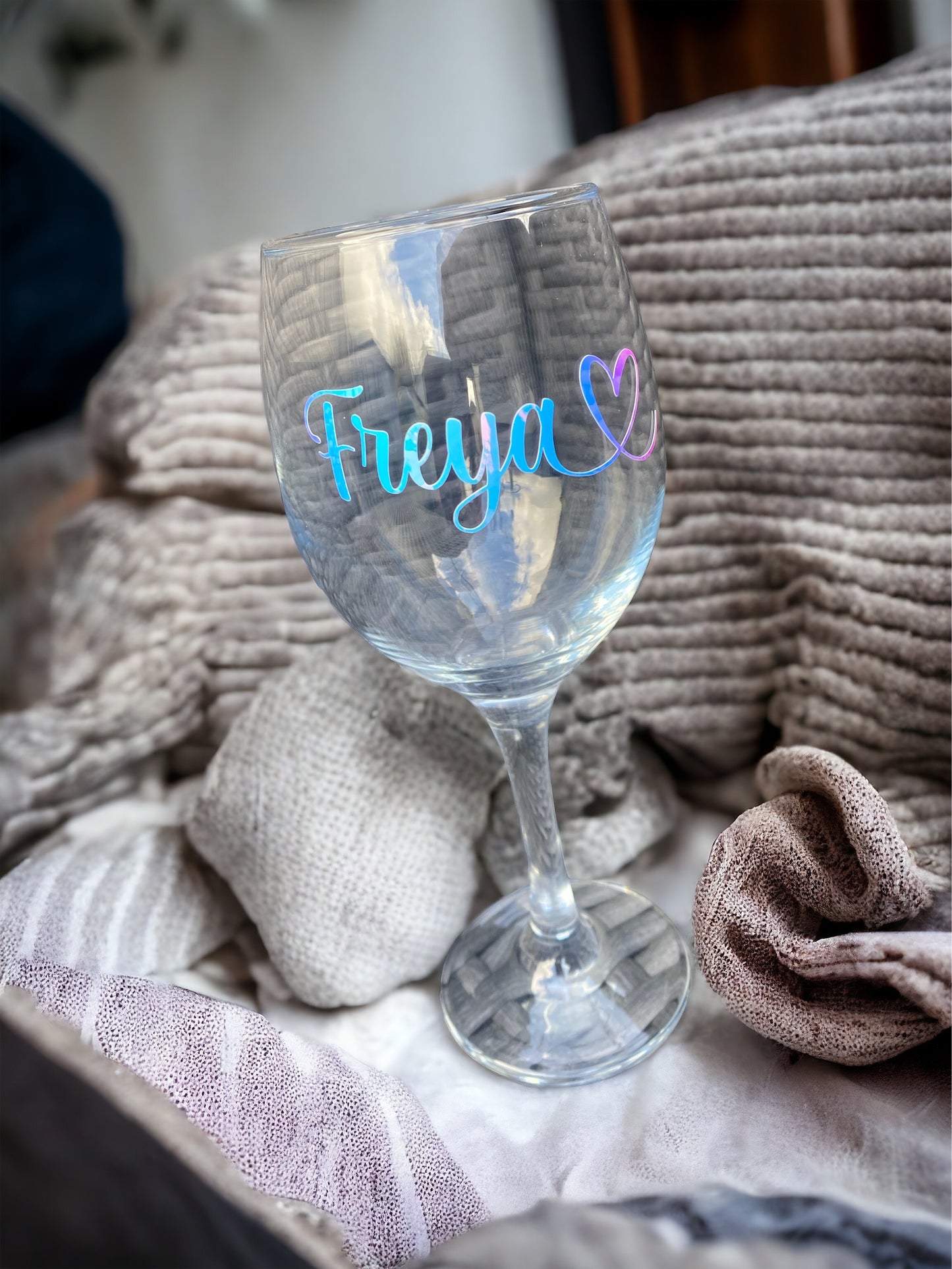 Personalised Wine Glass