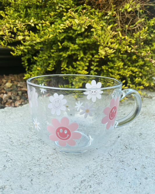 Cappuccino Daisy Mug