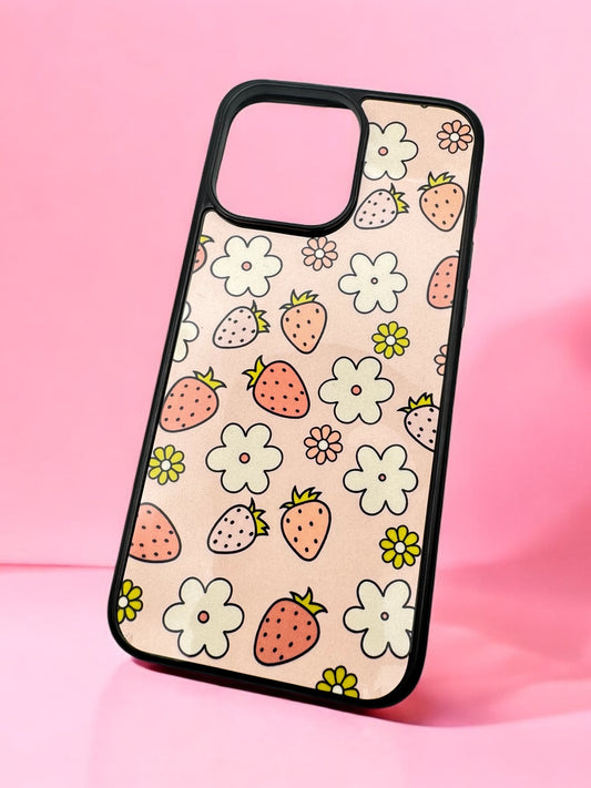 Strawberry Flower Phone Case