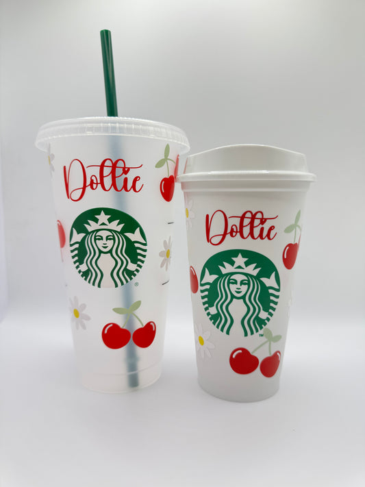 Personalised Starbucks Cherry's