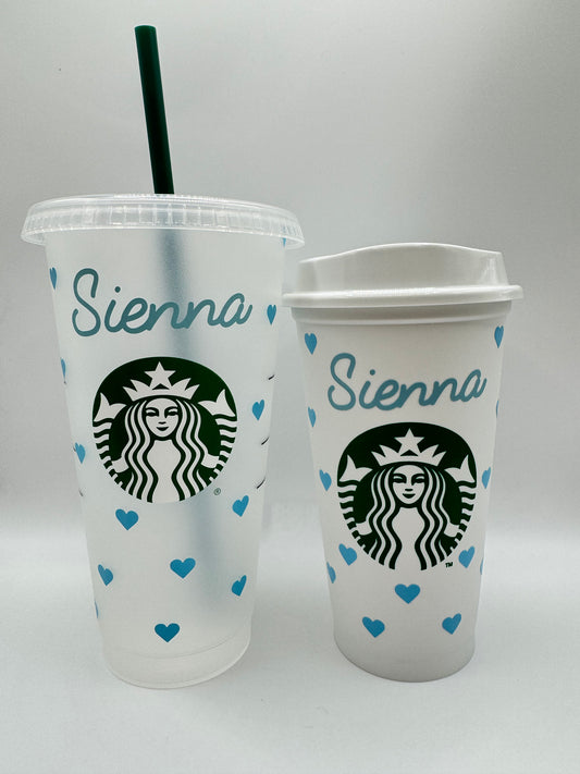 Personalised Starbucks Mini Hearts