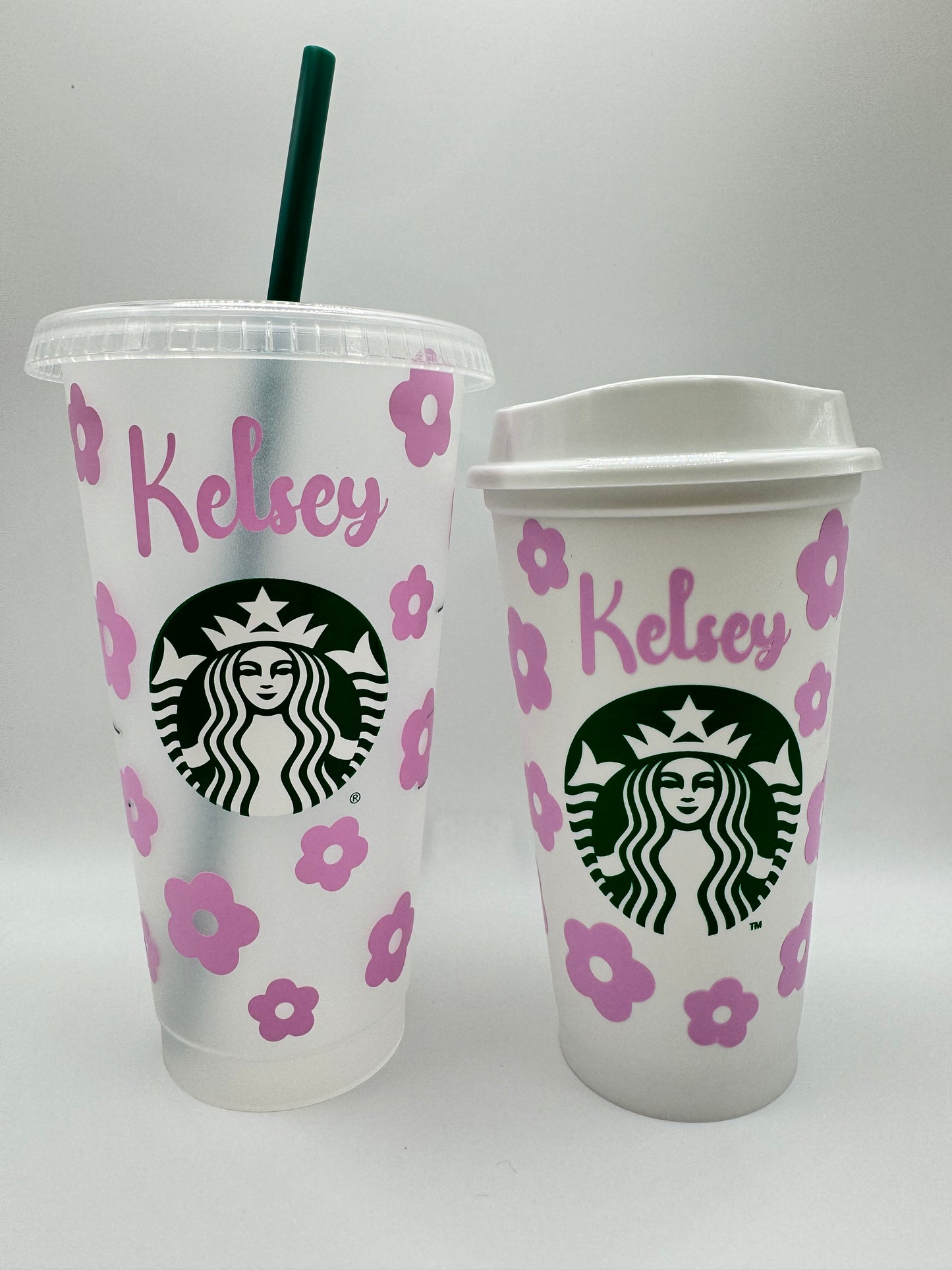 Personalised Starbucks Retro Daisy