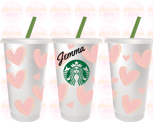 Starbucks Hearts