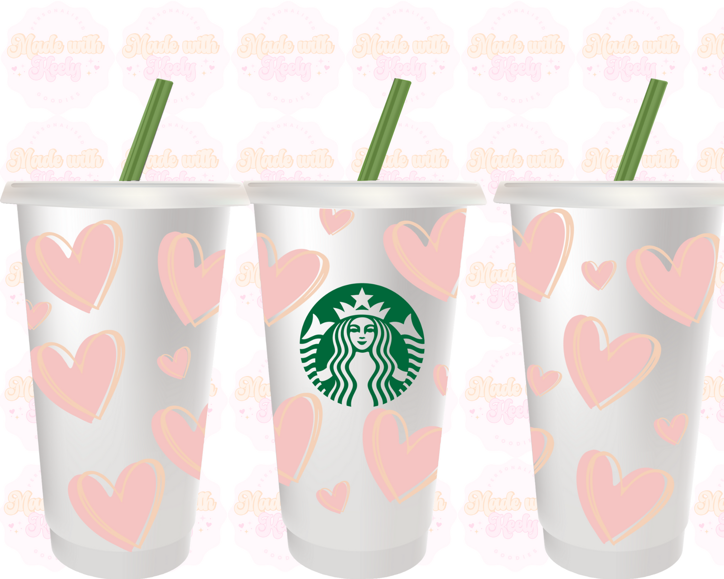 Starbucks Hearts