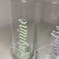 Personalised Tall glass