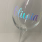 Personalised Wine Glass